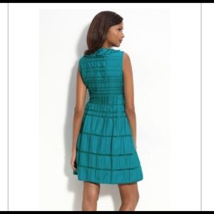 Nanette Lepore Lovers Leap Dress in Teal size 4